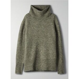 The Group By Babaton | Plutarch Turtleneck Sweater Olive Green Size XXS Aritzia